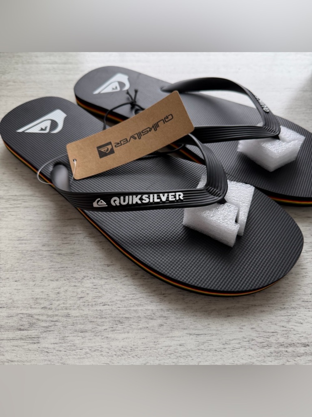 🌴 Quiksilver Men's Molokai Flip-Flop Sandals Size 11